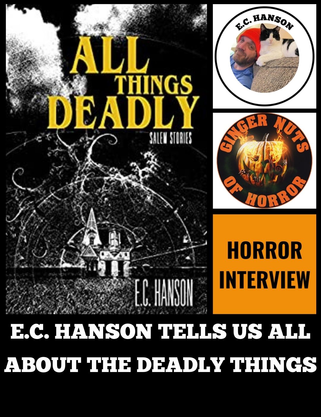 AUTHOR INTERVIEW E.C. HANSON TELLS US ALL ABOUT THE DEADLY THINGS