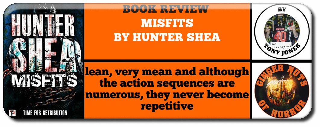 BOOK REVIEW - MISFITS BY HUNTER SHEA