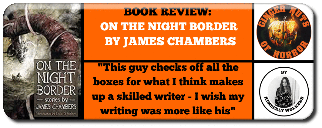 BOOK REVIEW-  ON THE NIGHT BORDER  BY JAMES CHAMBERS