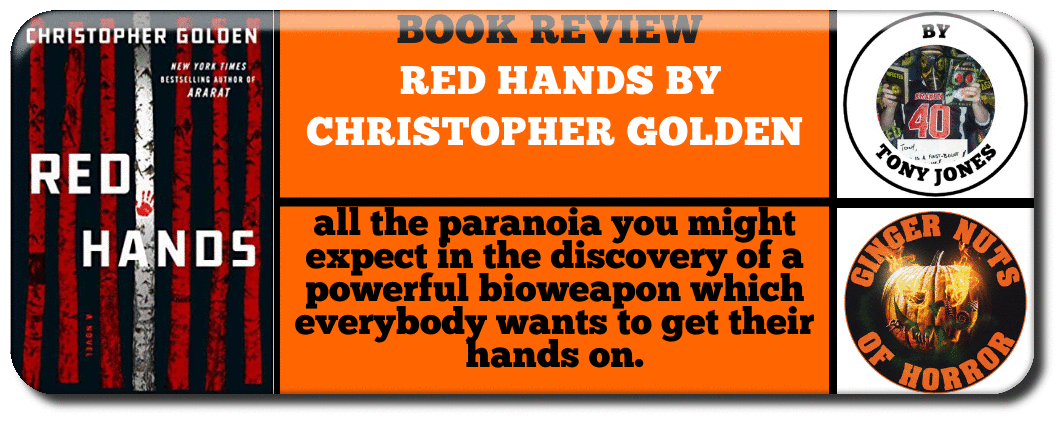 BOOK REVIEW   ​RED HANDS BY CHRISTOPHER GOLDEN