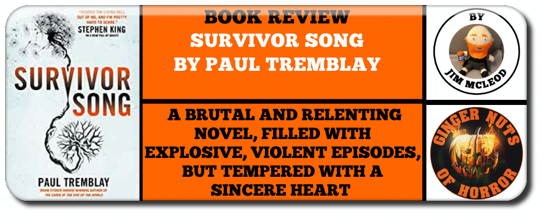book review  Survivor song  by paul trembaly 