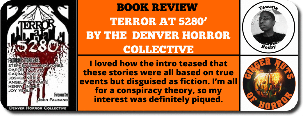 book review  TERROR AT 5280’ BY the  DENVER HORROR COLLECTIVE