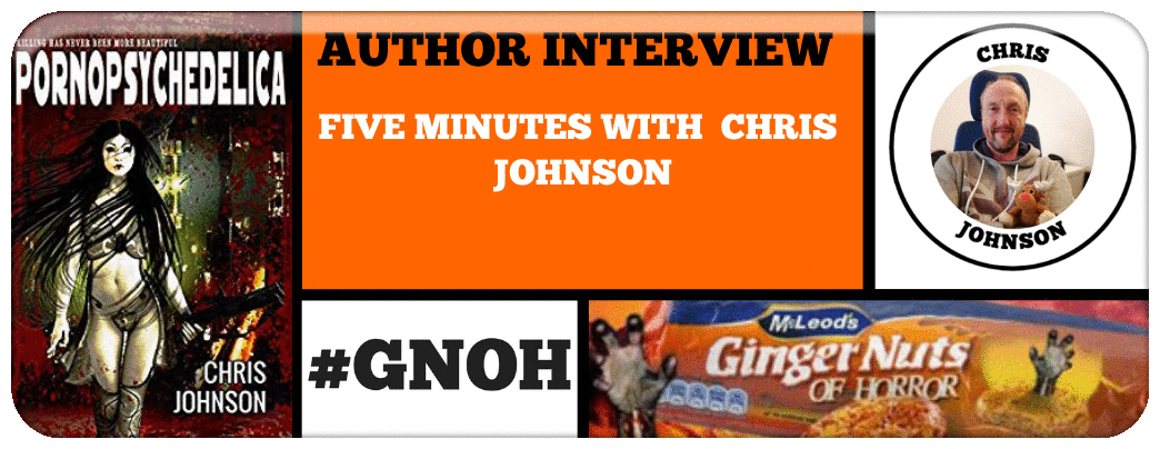 FIVE MINUTES WITH AUTHOR CHRIS JOHNSON