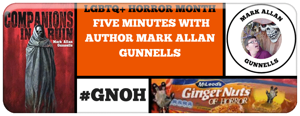 LGBTQ+ FOCUS : FIVE MINUTES WITH AUTHOR MARK ALLAN GUNNELLS Picture