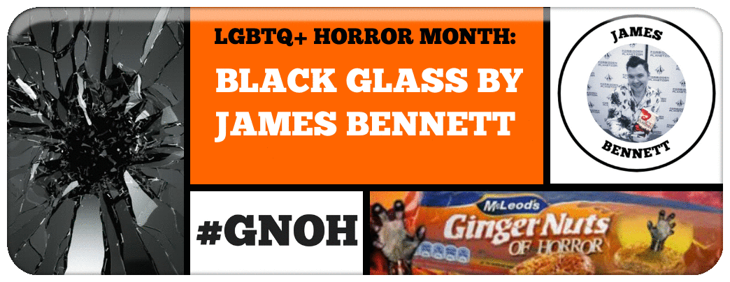 LGBTQ+ HORROR MONTH BLACK GLASS BY JAMES BENNETT  Picture