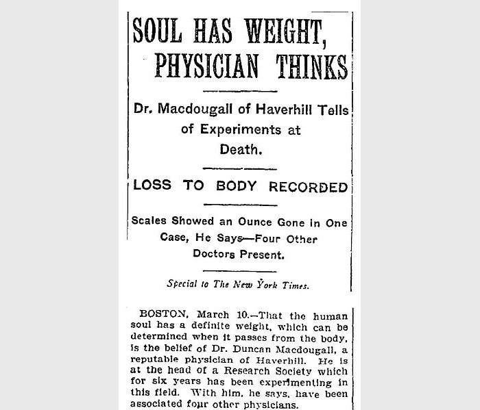 April 1907 Newspaper Article